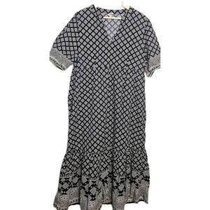 Vestido Adrift Mujer Talla XL Azul Oscuro Cuello en V Manga Corta - Imagen 1 de 11