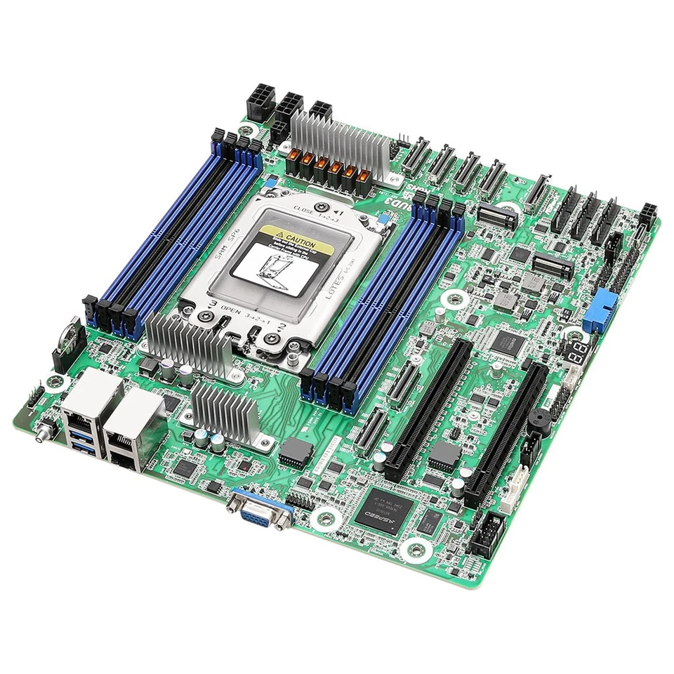 ASRock Mainboard SIENAD8UD3 micro-ATX Sockel SP6 Single ATX - Mainboard - Image 1 of 1