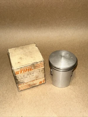 Stihl 041 AV Chainsaw 44mm Pisto.n With Rings 1110 030 2002 OEM  - Image 1 of 4