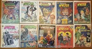 Cracked Monster Party Magazines #11–20 Lot of 10 VG+ Bagged & Boarded B8#15 - Picture 1 of 19