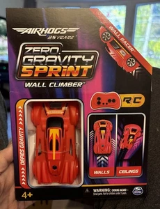Air Hogs, Zero Gravity Sprint RC Car Wall Climber, Red USB-C Rechargeable Ind... - Picture 1 of 6