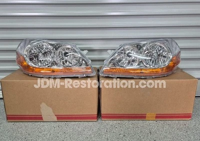 Toyota Jzx110 Mark 2 S2 Headlights Orange Indicators 1JZ IRV IRS JDM Brand New - Image 1 of 4
