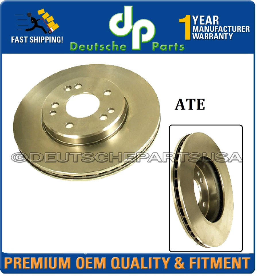 MERCEDES BENZ ATE PREMIUM  FRONT BRAKE DISC ROTOR E320 300TE/CE 300E 400E E420 - Image 1 of 1