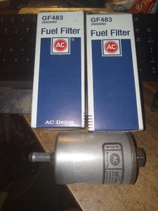 Filtros de combustible NOS Ac delco Gf483 X2 nuevos - Imagen 1 de 3