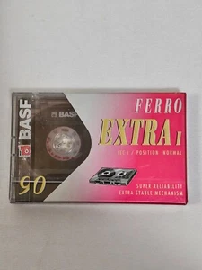 BASF Ferro Extra 90 Minuten Cassette Tape [brandneu] - Bild 1 von 10