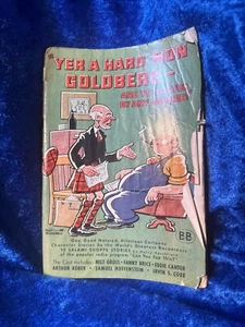 1944 YER A HARD MON GOLDBERG Are Ye Scotch? G/VG 64 pgs Gags Stories Cartoons - Picture 1 of 6
