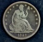 Historic Pre Civil War Silver Coinage. 1842 Seated Liberty Half Dollar