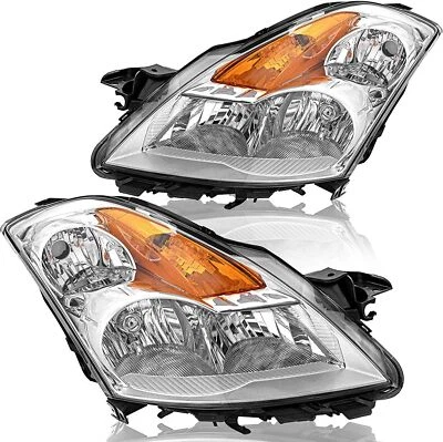 Faros para 2007 2008 2009 Altima 4 puertas sedán faros izquierda+derecha 07-09 luces Foto 1 de 4