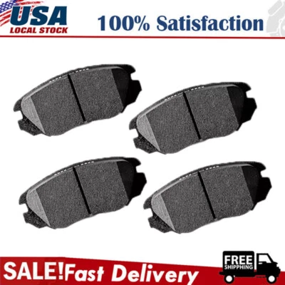 适用于 2010 - 2017 年 GMC Terrain 雪佛兰 Equinox 别克 Regal 前陶瓷碟刹垫 — 第 1/4 张图片