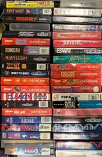 Sega Genesis Games Authentic TESTED - Create Your Own Lot - Discount Shipping