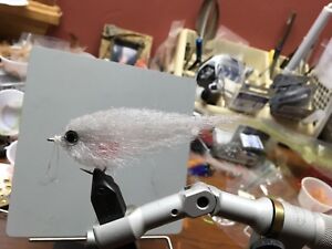 Saltwater Fly mullet Fly ep Baitfish Size 2/0 Tarpon,Snook,Striped bass