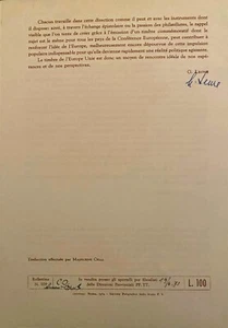 Bollettino firmato da Giovanni Leone - Picture 1 of 1