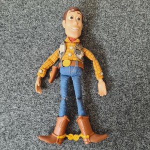 Vintage WOODY Toy Story Disney Pixar Toy Doll Figure Sheriff Sound 34cm