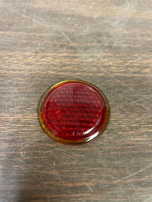 1939 MERCURY GLASS TAIL LIGHT SIDE MARKER LENS NOS NICE 622 - Image 1 of 3