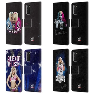 OFFICIAL WWE ALEXA BLISS LEATHER BOOK WALLET CASE COVER FOR SAMSUNG PHONES 1 - Picture 1 of 10