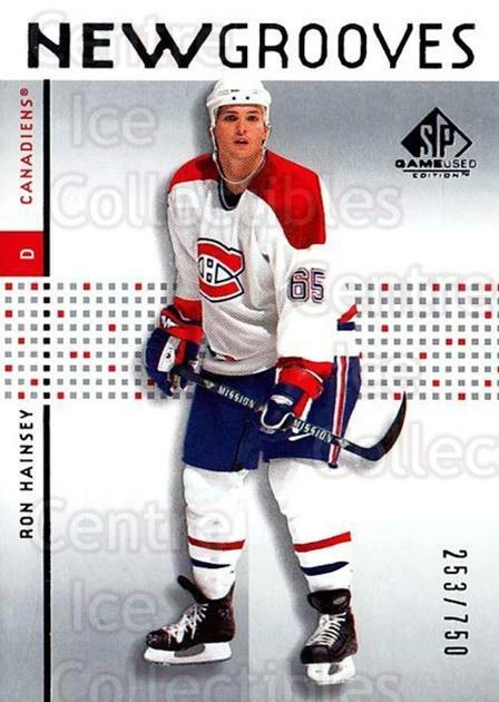 2002-03 SP Game Used #83 Ron Hainsey - Image 1 of 1