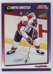 1991-92 Score American Dmitri Khristich Dimitri Khristich #175