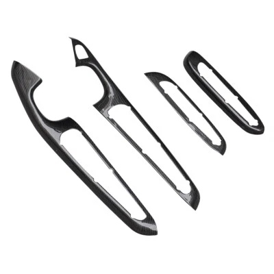 Manija de puerta interior de fibra de carbono para BMW Serie 3 E46 M3 cupé de 2 puertas 1998-2004 Foto 1 de 4