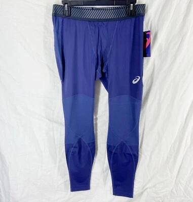 Medias largas ASCIS para hombre azul oscuro azul marino capa base talla L Foto 1 de 4