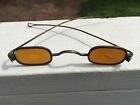 Vintage John Lennon Type Glasses / Spectacles Unusual Lens See Photos Clear View
