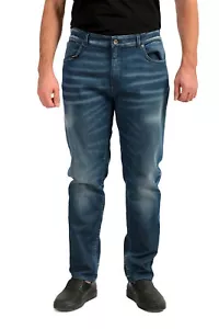 Dolce & Gabbana Men's Distressed Blue Slim Straight Leg Jeans US 30 IT 46 - Picture 1 of 5