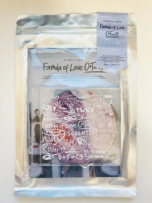 TWICE 'FORMULA OF LOVE : O+T=♥️' (3rd Album) [Result File Ver.] KR NEU NEW - Bild 1 von 2