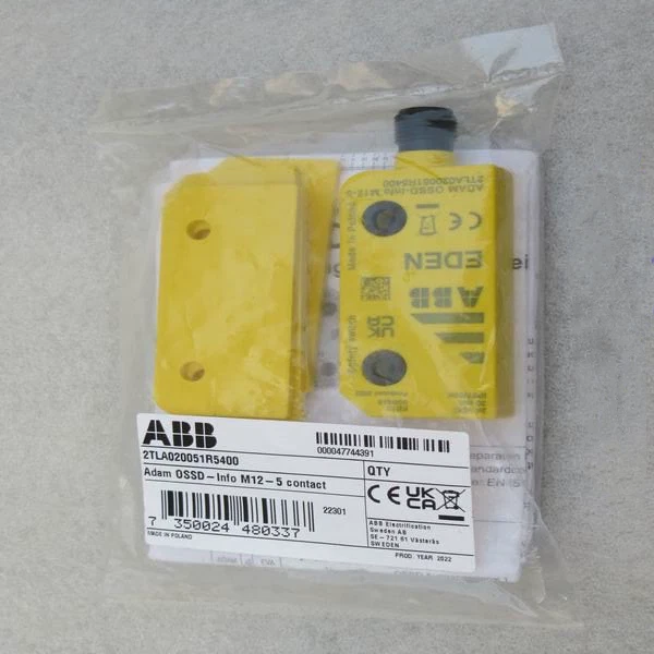 1pc ABB Adam OSSD-Info M12-5 contact safety sensor 10157711 - Image 1 of 1