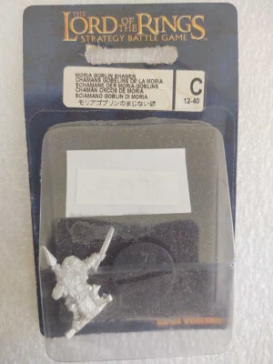 LORD OF THE RINGS - Moria Goblin Shamen 12-40 GAMES WORKSHOP - Photo 1/2