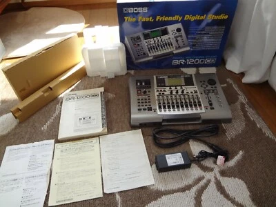 BOSS BR-1200CD Digital Recording Studio Boxed Tested Work - Image 1 of 4