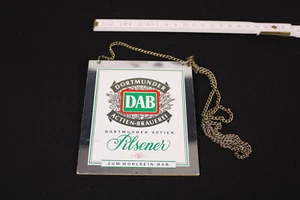 Zapfhahnschild DAB DORTMUNDER ACTIEN PILSENER 340 - Bild 1 von 1