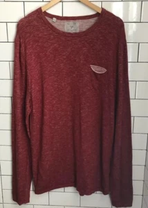 Guess Red Pocket Crewneck Sweater, Men's Size XL - Picture 1 of 4