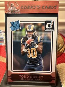 2015 DONRUSS TODD GURLEY RATED ROOKIE RC #206