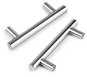 Probrico 20 Pack Polished Chrome Drawer Pulls 3" Hole Center- NEW - Picture 1 of 2