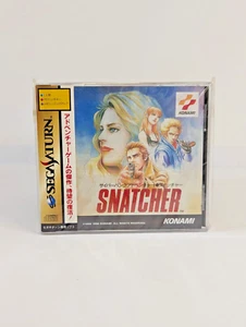Konami Snatcher Sega Saturn NTSC-J - Hideo Kojima Graphic Adventure - Impecable - Imagen 1 de 4