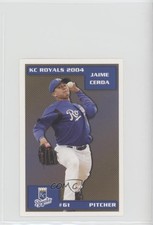 2004 Kansas City Life Insurance Royals Stadium Giveaway Jaime Cerda #61