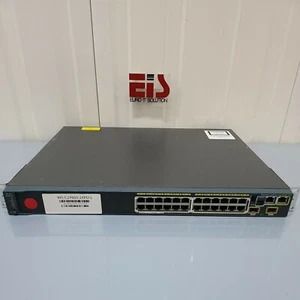 Przełącznik Cisco Catalyst WS-C2960S-24PD-L 24x 1Gb RJ-45 PoE + 2x porty SFP+ - Zdjęcie 1 z 6