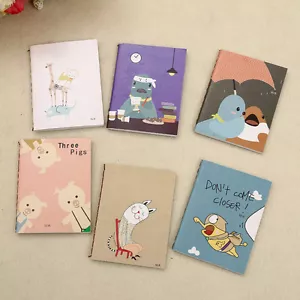 2x Mini Cartoon Notebook Handy Pocket Notepad Paper Journal Diary Portable.pi - Picture 1 of 8