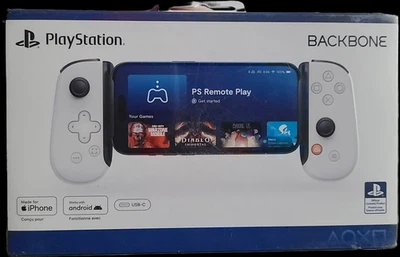 Backbone One Playstation Edition Mobile Controller For USB C White NEW! - Image 1 of 4