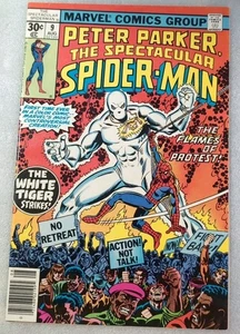 Spectacular Spider-Man #9 NM 1st Appearance White Tiger! Marvel 1977 - Picture 1 of 2
