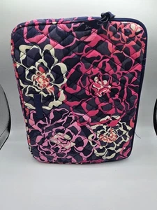 Vera Bradley gesteppte Katalina rosa Laptop-COMPUTERTASCHE Portfolio Hülle - Bild 1 von 5