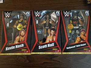 Paquete de 3 Wolfpack Hogan Hall Nash exclusivo de la bóveda de Wwe nuevo - Imagen 1 de 2