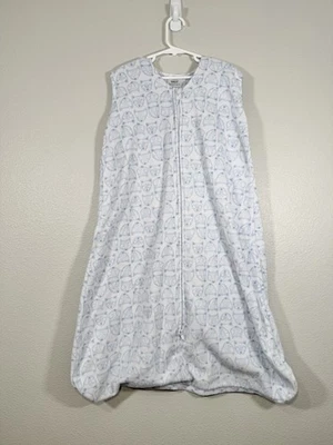 Saco de dormir Halo polar XL 18-24 meses 26-36 libras estampado de zorro azul y blanco nuevo sin etiquetas Foto 1 de 4