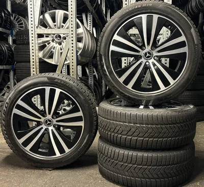 4 Orig Mercedes-Benz Winterräder 255/45 R19 104V EQE V295 A2954011200 DOT22 TOP - Bild 1 von 3