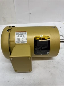 NEW BALDOR 1 HP SUPER E MOTOR / VEM3546T 230/460 VOLT 1760 RPM 143TC FRAME - Picture 1 of 4