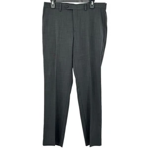 Michael Kors Dress Pants Mens 33x30 Gray Stretch Office Work Business Career - Picture 1 of 4