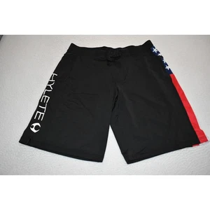 Pantalones Cortos de Gimnasio Hylete Entrenamiento Para Hombres Talla XL EE. UU. Bandera América Cuatro de Julio Poliéster - Imagen 1 de 7