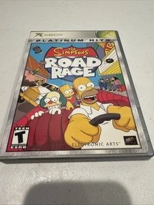 Simpsons Road Rage (Microsoft Xbox, 2001) Platinum Hits - Completo - Foto 1 di 5