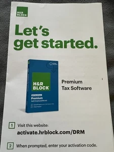 H&R Block PREMIUM 2022 Steuer SOFTWARE Selbstständig / Vermietung - Bild 1 von 2