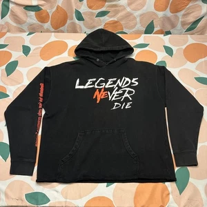 Revenge X Juice WRLD Legends Never Die Hoodie Men's XL Extra Large Black - Picture 1 of 13