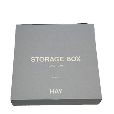 Almacenamiento de color HAY - Caja redonda en lavanda NUEVO Foto 1 de 4